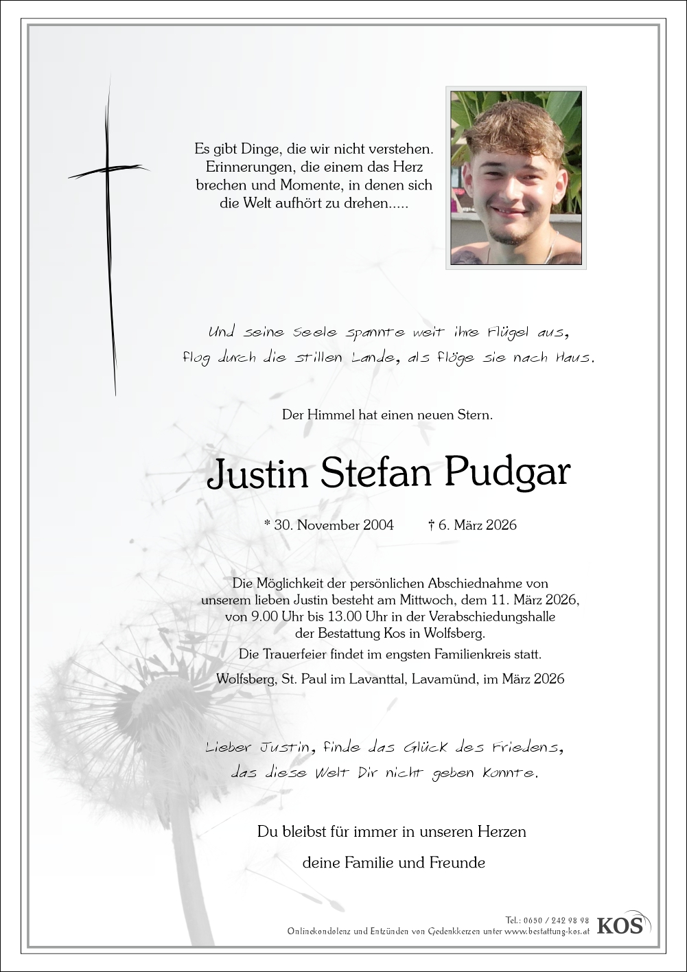 Justin Stefan Pudgar
